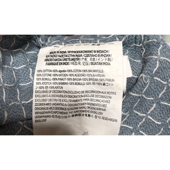 Vans Mens Shirt Large Long Sleeve Tailored Fit Button Pockets - Picture 4 of 4